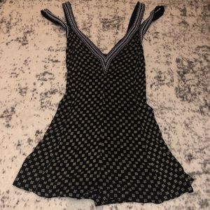 Urban outfitters crossed strap romper